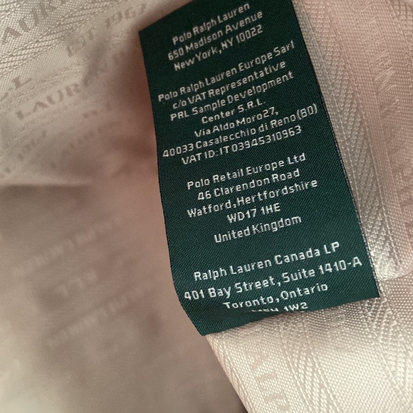 Ralph Lauren medium,light golden metallic color, approx. 11.5 X 9.5 X 9 cm. - Picture 5 of 7